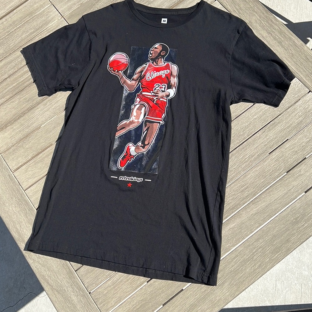 Rate retrokings mens medium Michael Jordan boutique r shirt